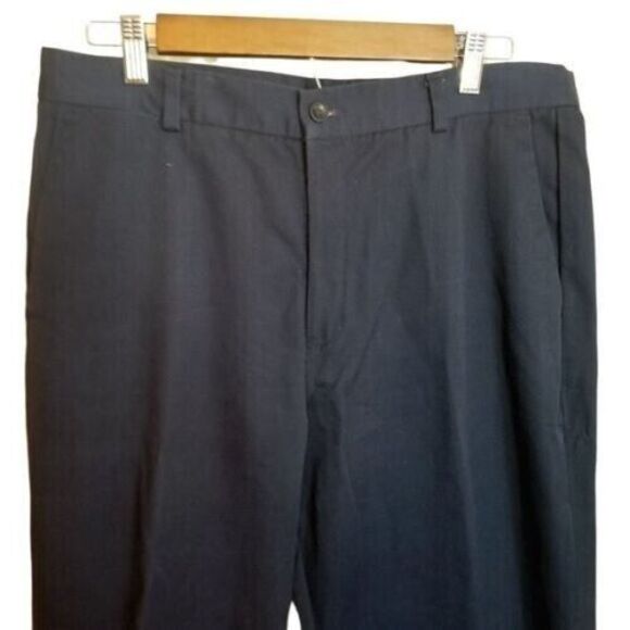 Dockers Womens Size 16 Blue Solid Khaki Chino Pants - Picture 8 of 9